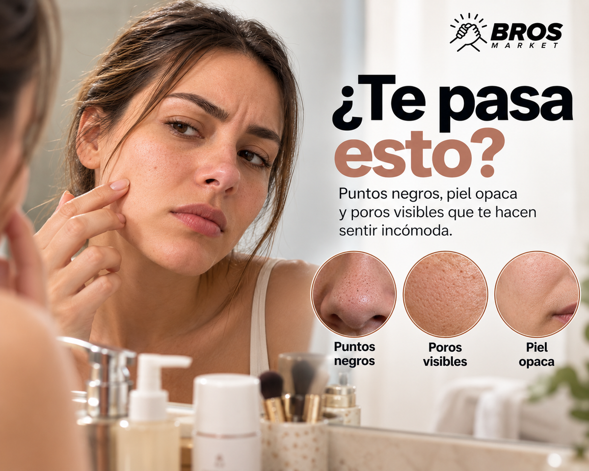 PureSkin Limpiador Peeling Facial Ultrasónico - Piel más suave y limpia