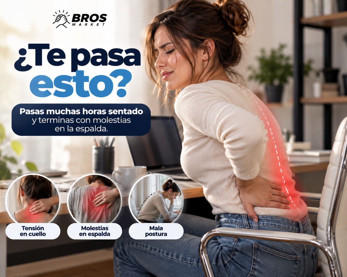 PostureFit Corrector Postural Inteligente con Alerta - Mantente Recto Sin Esfuerzo